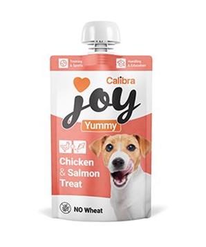 Calibra Joy Dog Yummy Chicken & Salmon Treat 100 g