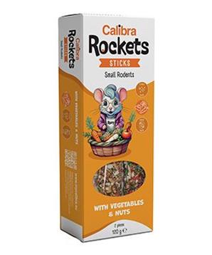 Calibra Rockets Sticks Small rodents Vegeta&Nuts 120g