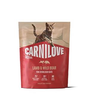 Carnilove Cat Active Dry Lamb& Wild Steril.Ad.AB