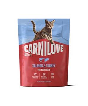 Carnilove Cat Active Dry Salmon&Turkey Adult AB 