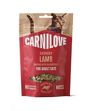 Carnilove Cat CRUNCHY Snack Lamb+Blackberries 