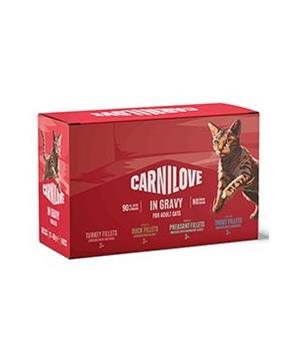 Carnilove Cat Pouch Gravy Multipack 
