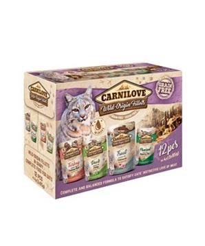 Carnilove CAT pouch MULTIPACK 12x85g