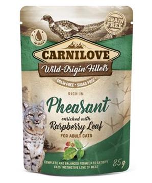 Carnilove Cat Pouch Pheasant & Raspberry Leaves