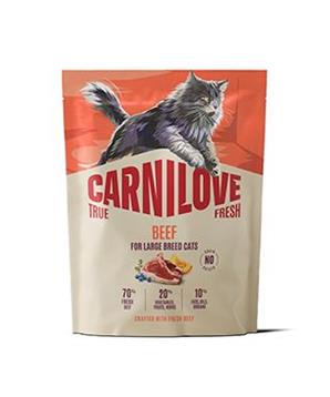 Carnilove Cat True Fresh Dry Beef Adult LB 