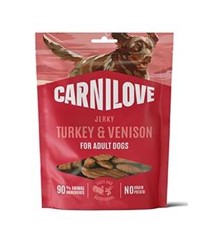Carnilove Dog Jerky Turkey&Venison 
