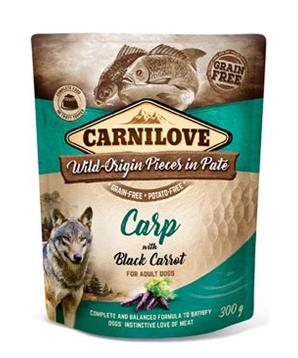 Carnilove Dog Pouch Paté Carp & Black Carrot