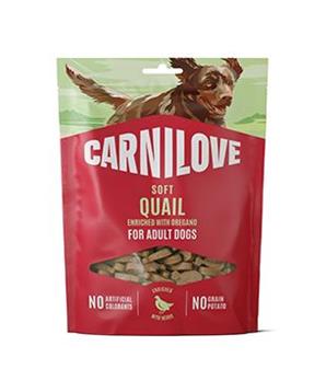 Carnilove Dog Soft Snack Quail+Oregano 