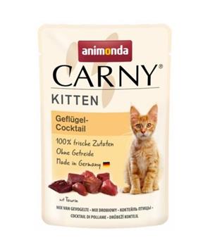 Carny Kitten 85 g drůbeží koktejl, kapsička pro koťata