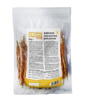 CARODO Dog poch. Kuřecí maso na bůvolí kůži 