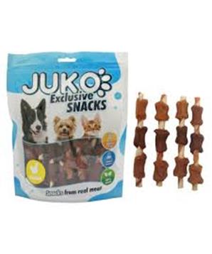 Chicken, Duck & Liver wrap Rawhide JUKO Snacks