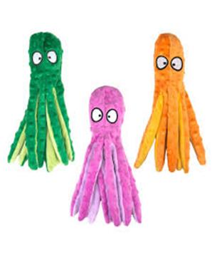 Chobotnice pískací plyš 33 cm, mix barev