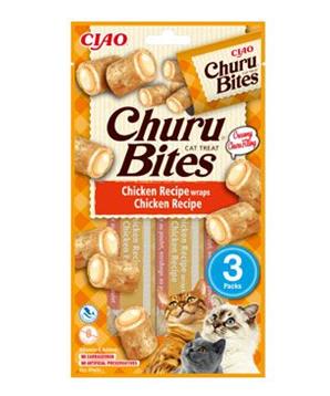 Churu Cat Bites Chicken wraps&Chicken Purée