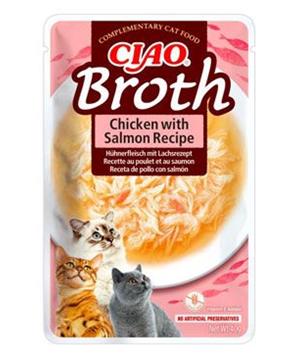 Churu Cat CIAO Broth Chicken with Salmon Recipe