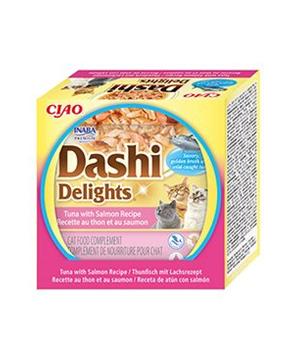 Churu Cat Dashi Delights Tuna with Salmon 