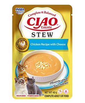 Churu Cat Entrée Stew Chicken Recipe with Cheese 