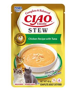 Churu Cat Entrée Stew Chicken Recipe with Tuna 