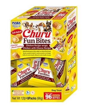 Churu Dog BOX Fun Bites Chicken wraps Chick&Chees