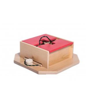 Dřevěný hlavolam Swiss cube