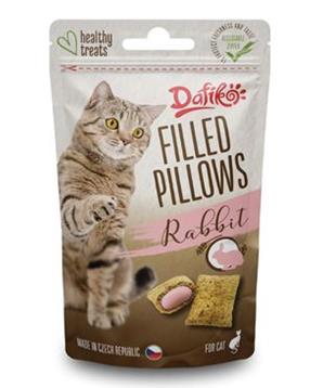 Dafíko plněné polštářky pro kočky králičí 