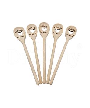 Dromy® Buková vařečka na míchání krmiva