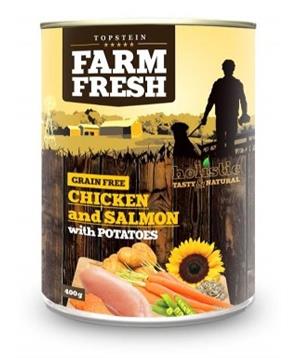 Farm Fresh Chicken & Salmon with Potatoes