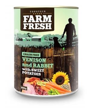 Farm Fresh Venison & Rabbit with Sweet Potatoes