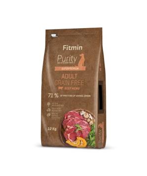 Fitmin kompletní krmivo pro psy Purity Grain Free Adult Beef 