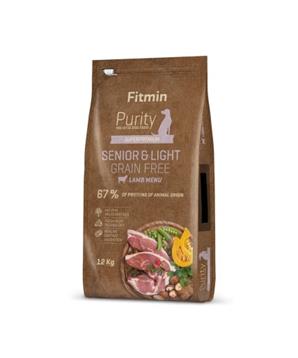 Fitmin kompletní krmivo pro psy Purity Grain Free Senior&Light Lamb