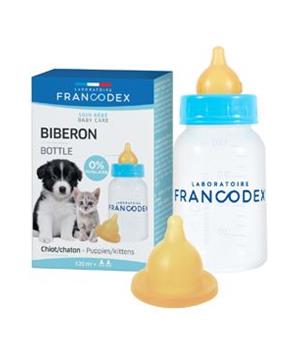 Francodex Láhev pro krmení štěňat a koťat 