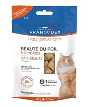 Francodex Pochoutka Hair Beauty pro kočky a koťata 