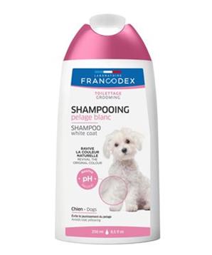 Francodex Šampon bílá srst pes 