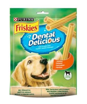 Friskies pochoutka pes DentalDelicious Med.&Large 