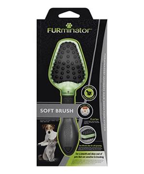 FURminator kartáč Soft Brush pro psy a kočky