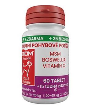 Giom S pes Akutní pohybové potíže