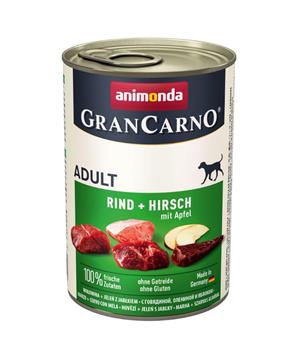 GRANCARNO Adult - jelení maso + jablka 800g