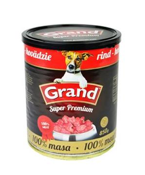 GRAND konz. Superpremium pes hovězí