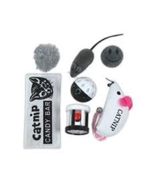 Hračka kočka mix s šantou