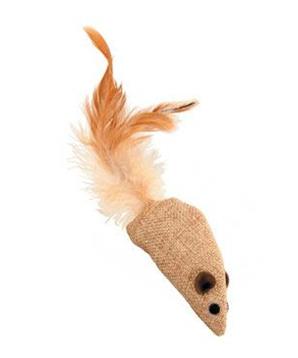 Hračka kočka myš 9cm textil Zolux