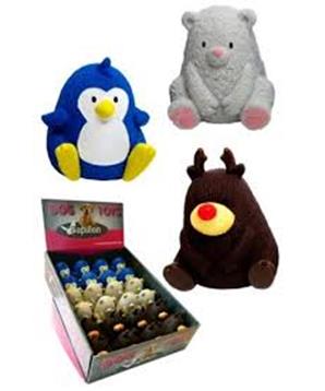 HRAČKA LATEX MEDVĚD/TUČNÁK/JELEN 8,5 CM