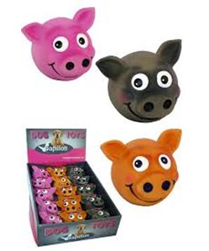 HRAČKA LATEX PRASEČÍ HLAVA 8 cm