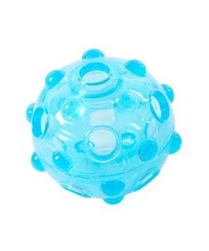 Hračka pes BUSTER Crunch Ball, světle modrá