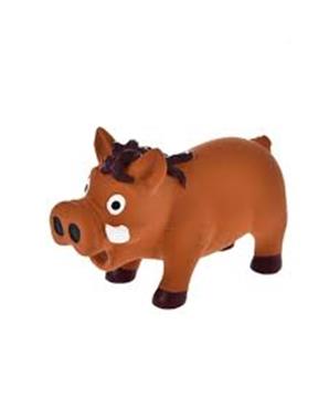 Hračka pes - divočák se zvukem latex