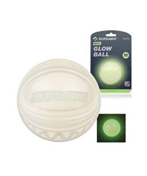 Hračka pes GiGwi Skipdawg neonově zářící míč