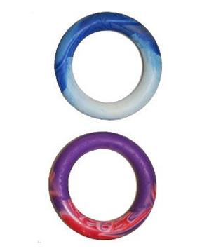 Hračka pes Kruh guma plovací Vanilk. 16 cm