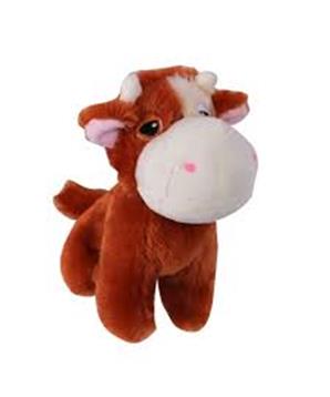 Hračka pes - plyšová kráva pískací