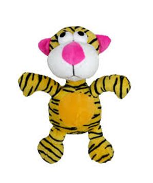 Hračka pes - plyšový tygr pískací 20 cm