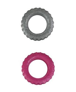 Hračka pes Pneumatika plovací Vanilková velká 15 cm