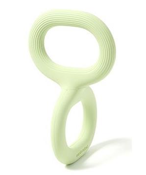 Hračka pes přetahovací ER guma zelená 