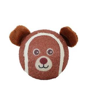 Hračka pes TENNIS BALLS míček Méďa Zolux